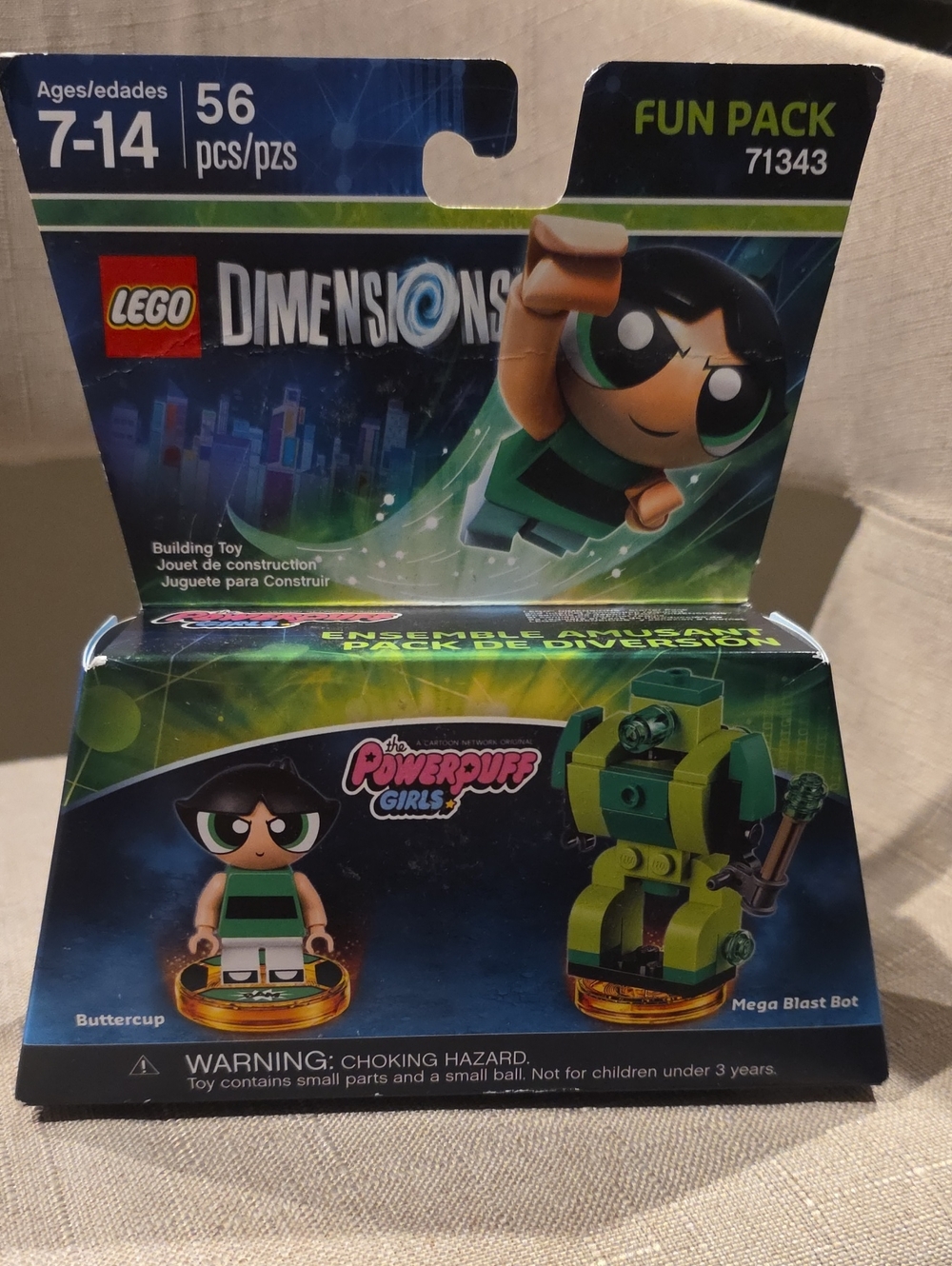 Lego Powerpuff Girls Buttercup Fun Pack 71343- Lego Dimensions